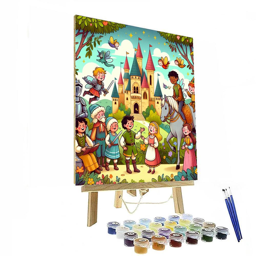 Fabulous Fairy Tale Journey Painting By Numbers Kit