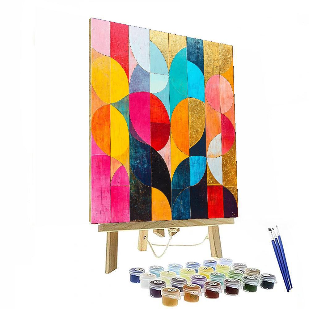 Gustav Klimt Inspired Essence Of Whimsy  Paint By Numbers Kits