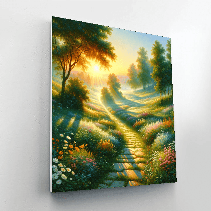 Sunrise Stroll Painting By Numbers Kit