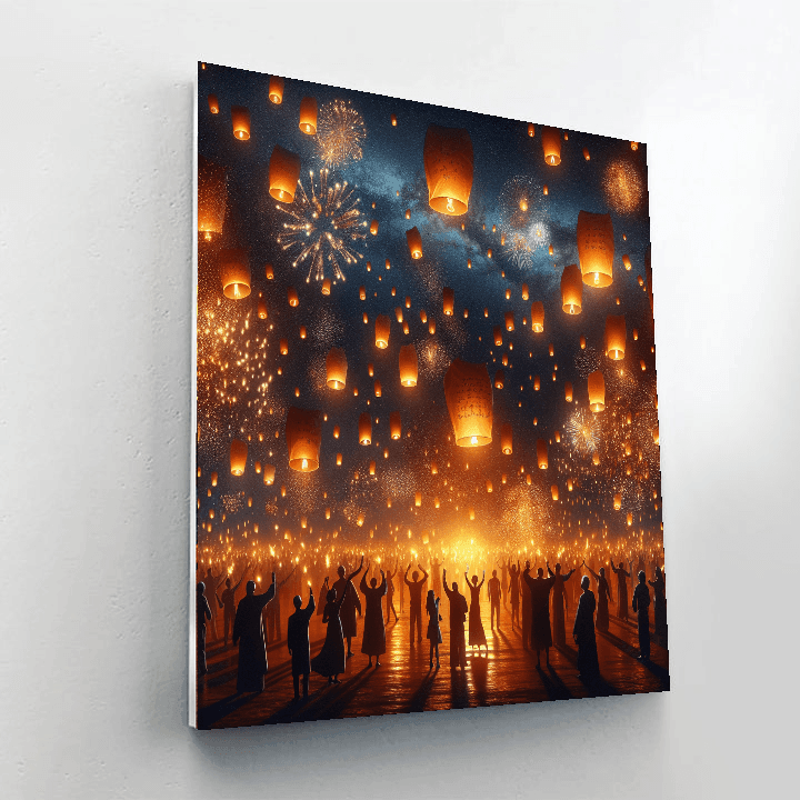 Lantern Festival - Pingxi Number Painting