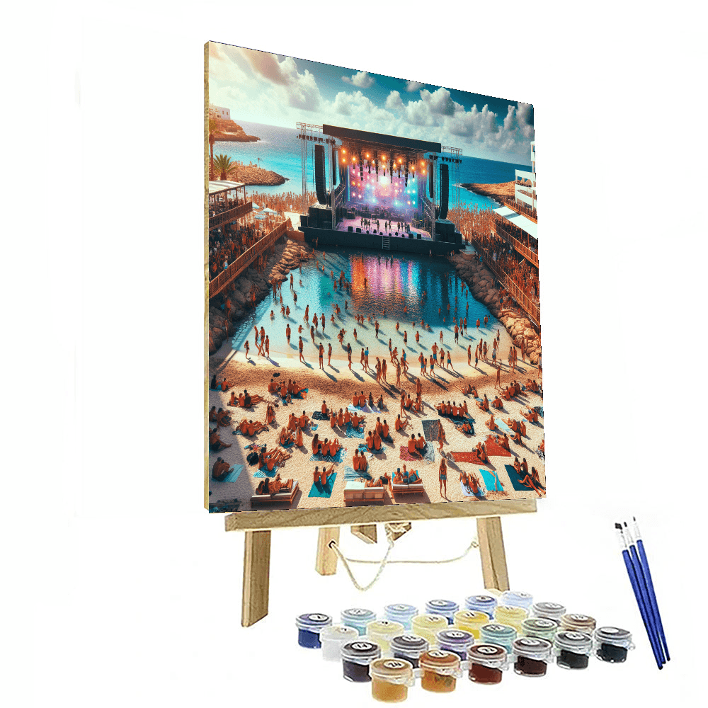 Festival Internacional De Benicàssim - Valencia Numbered Painting Kits