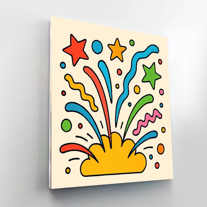 Artistic Adventure With Colors Paint By Numbers Kits