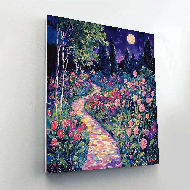 Henri Matisse Inspired Midnight Garden Romance  Paint By Color