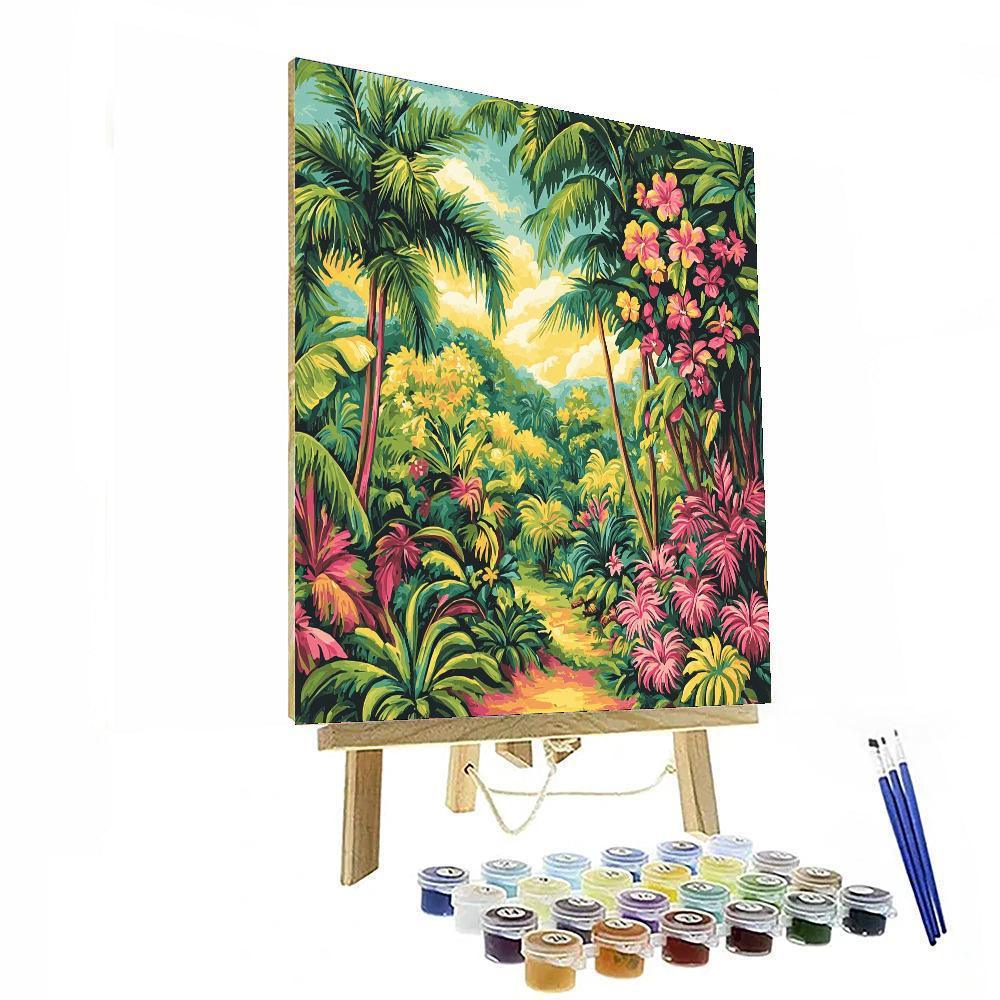Paul Gauguin Inspired Exotic Jungle  Paint By Number