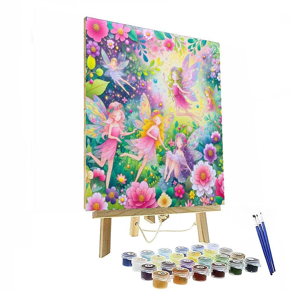 Charming Fairy Kingdom Paint By Numbers