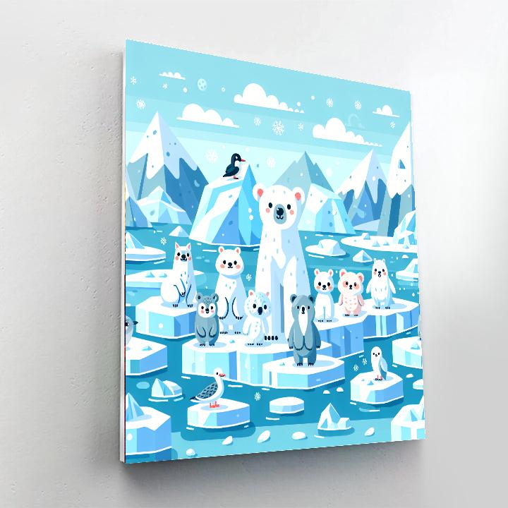 Arctic Adventure Tales Paint By Color