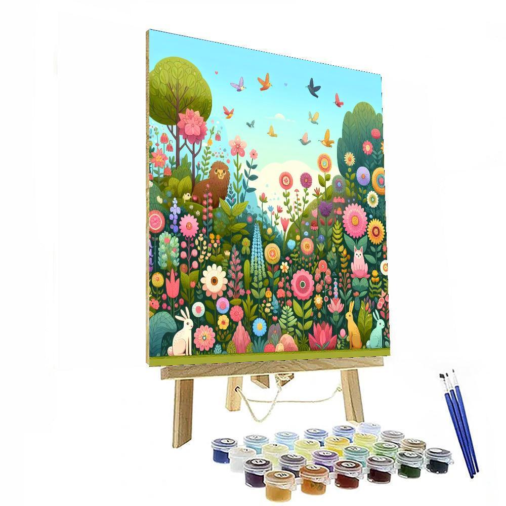 Enchanted Garden Expedition Paint By Number