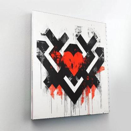 Banksy Inspired Echos Of Solidarity  Paint By Number