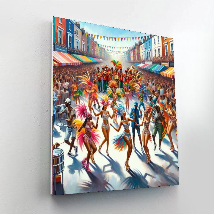 The Notting Hill Carnival - London, Uk Paint By Numbers