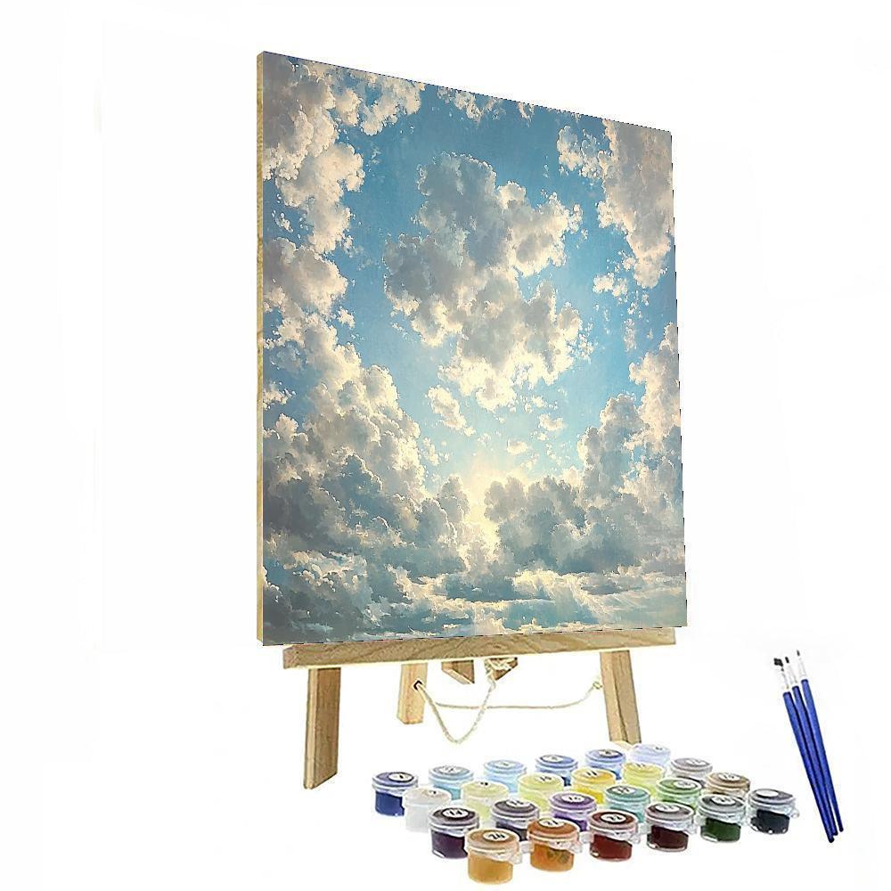 John Constable Inspired Sublime Skies  DIY Paint By Numbers