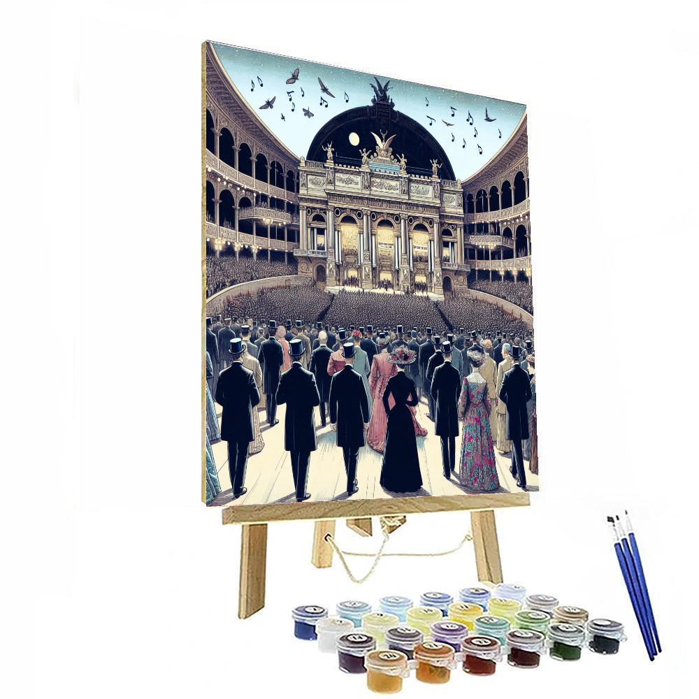 The Bayreuth Festival Number Painting