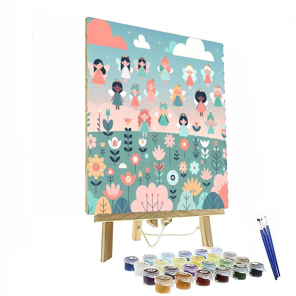 Garden Of Fairy Tales Paint By Numbers Art