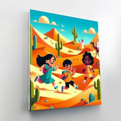 Dazzling Desert Adventure Paint By Numbers Kits