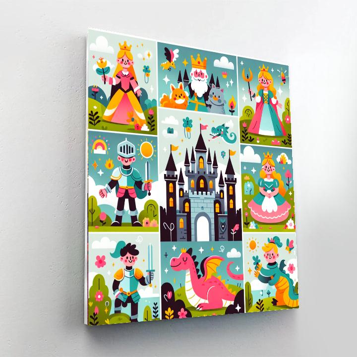 Fantasy Fairy Tale Adventure Numbered Painting Kits