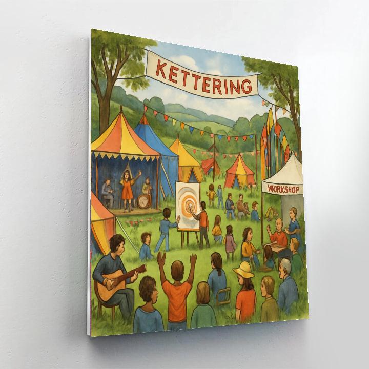 Greenbelt Festival - Kettering, England Painting Number Kit