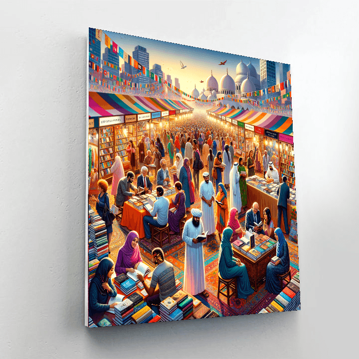 Kolkata Book Fair Paint By Numbers Kits