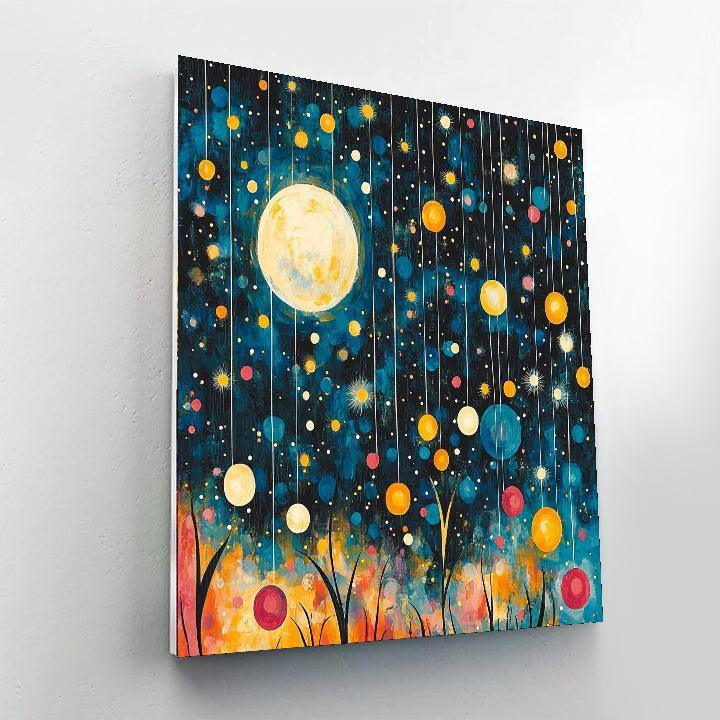 Joan Miró Inspired Cosmic Whirlwind Of Wonder  Paint By Color