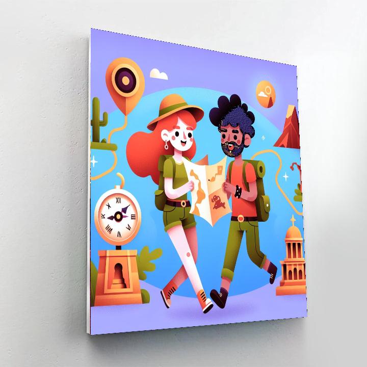 Quirky Quests Numbered Painting Kits