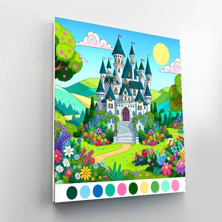 Fairytale Castle Retreat Paint By Numbers Kits