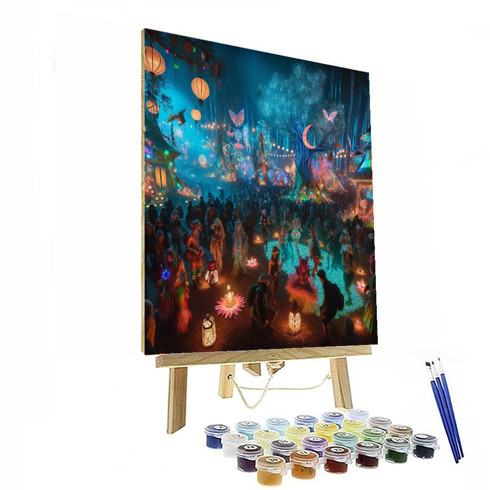 Electric Forest Festival - Rothbury, Michigan, Usa Paint By Numbers Kits