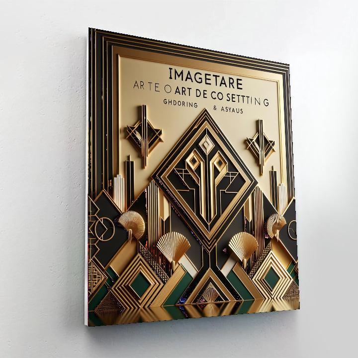Art Deco Fantasy Paint By Numbers Kits