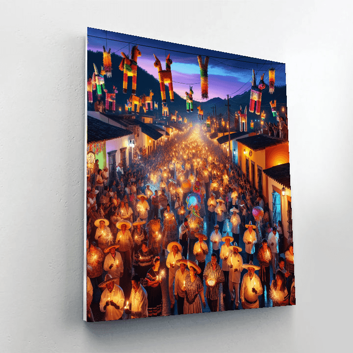 Las Posadas - Mexico Paint By Numbers Art