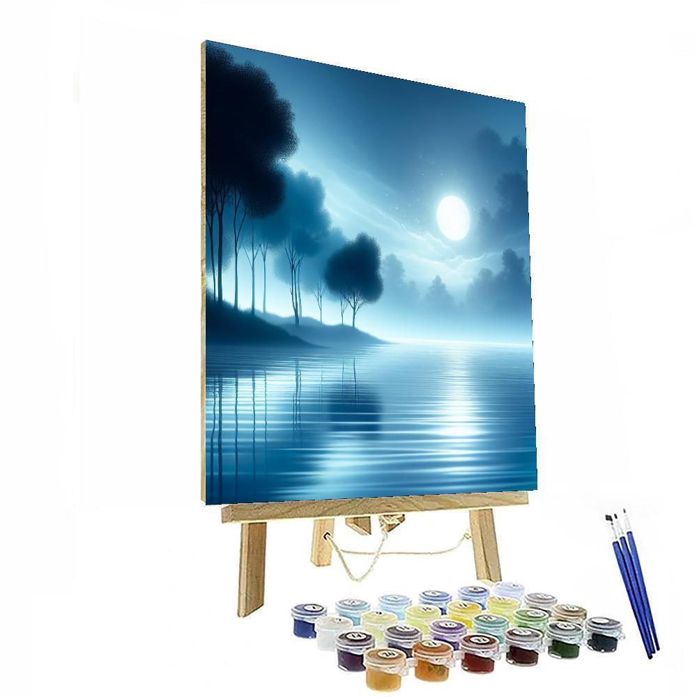 Moonlit Enchantment Escape Number Painting