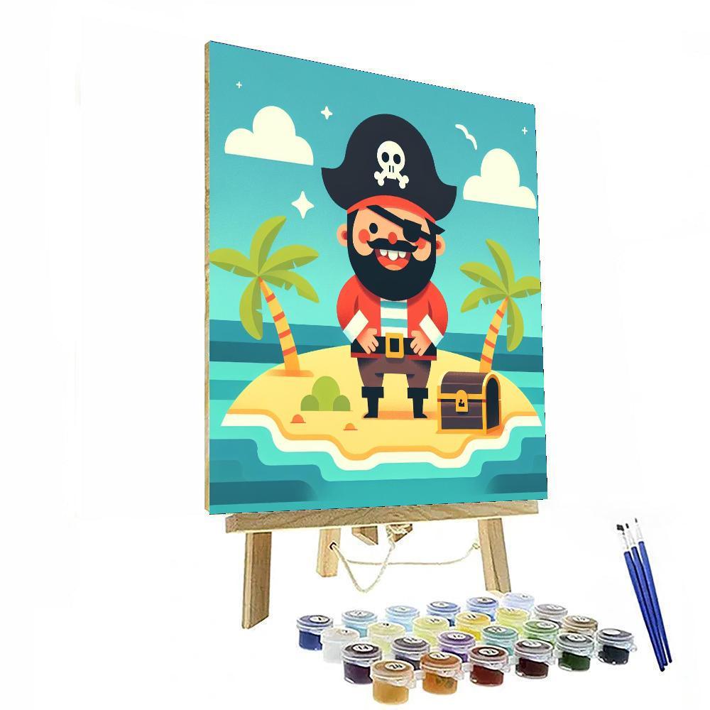 Adventure Pirate Island Paint By Numbers Kits