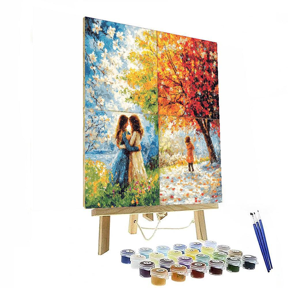 Seasons Of Motherhood DIY Paint By Numbers