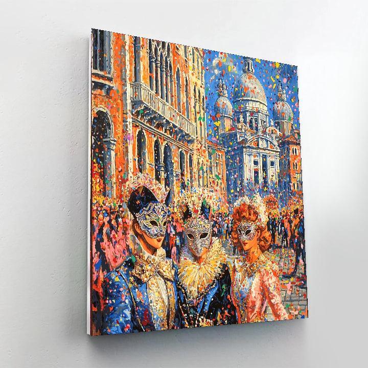 Venetian Carnival - Venice Numbered Painting Kits