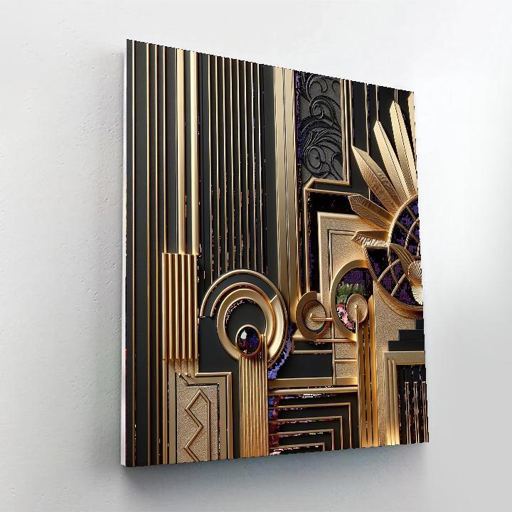 Grand Art Deco Celebration Paint By Number