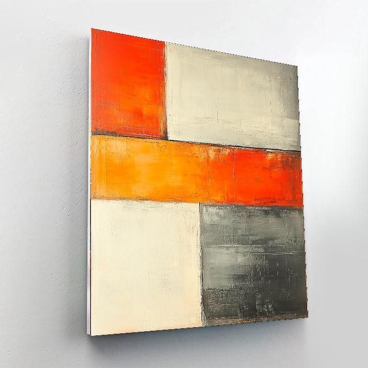 Mark Rothko Inspired Essence Of Stillness  Paint By Color