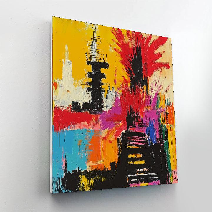 Jean-Michel Basquiat Inspired Alchemy Of Ideas  Paint By Numbers Kits