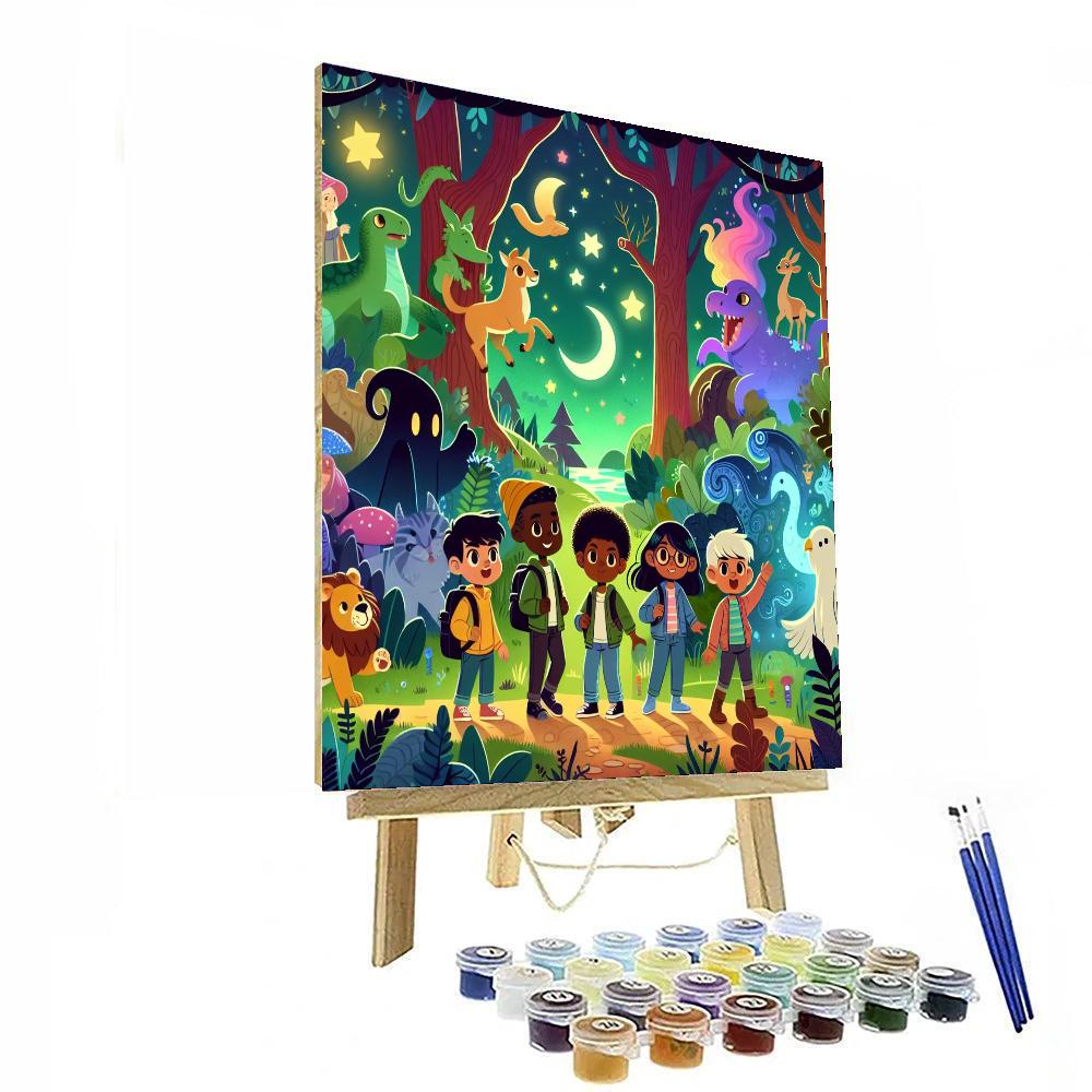 Mystic Fairytale Forest Paint By Number