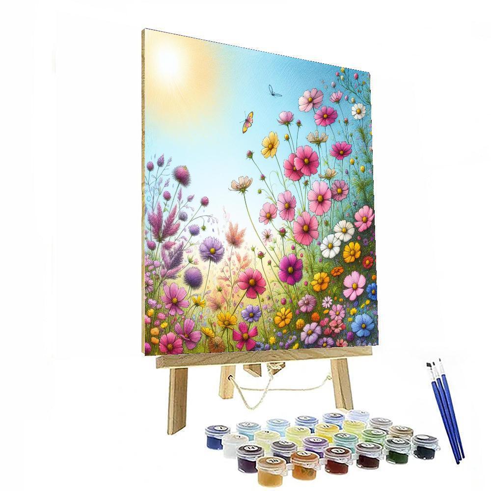 Sunny Meadow Days Paint By Numbers Kits