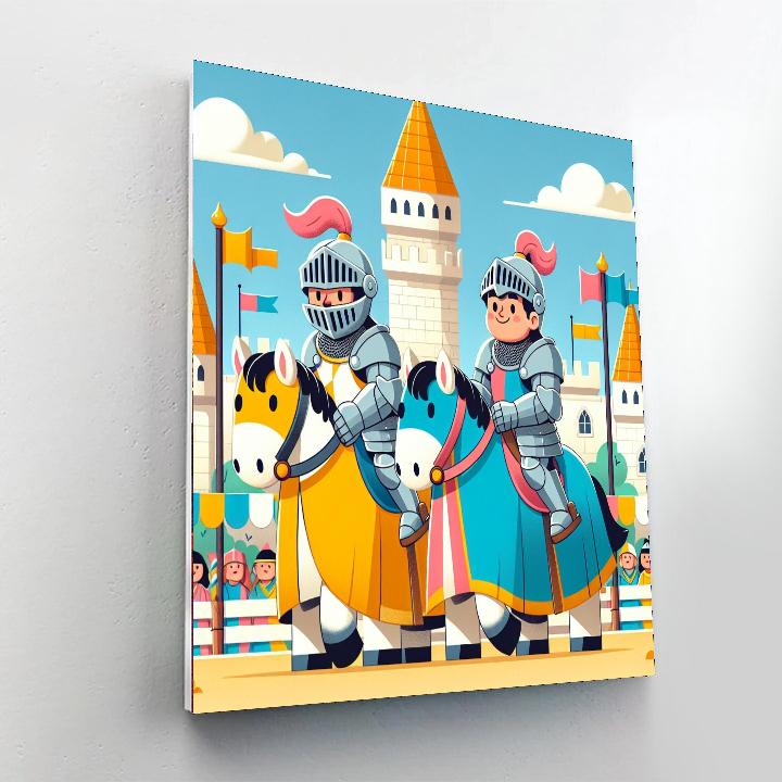 Royal Rumble Paint By Numbers Art