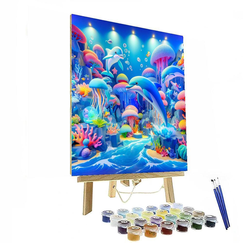 Under The Sea For Little Explorers Numbered Painting Kits