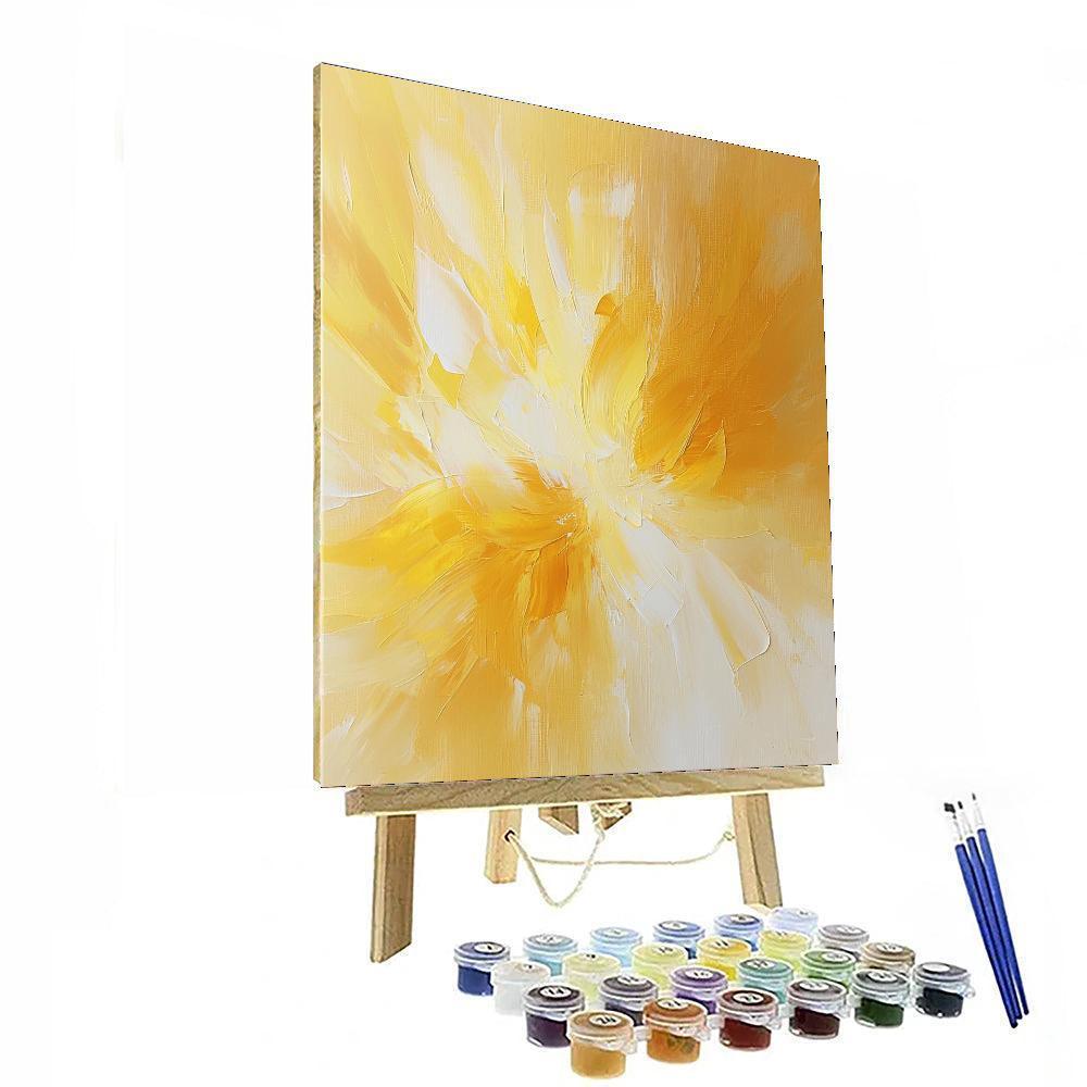Michelangelo Inspired Radiant Aura  Painting By Numbers Kit