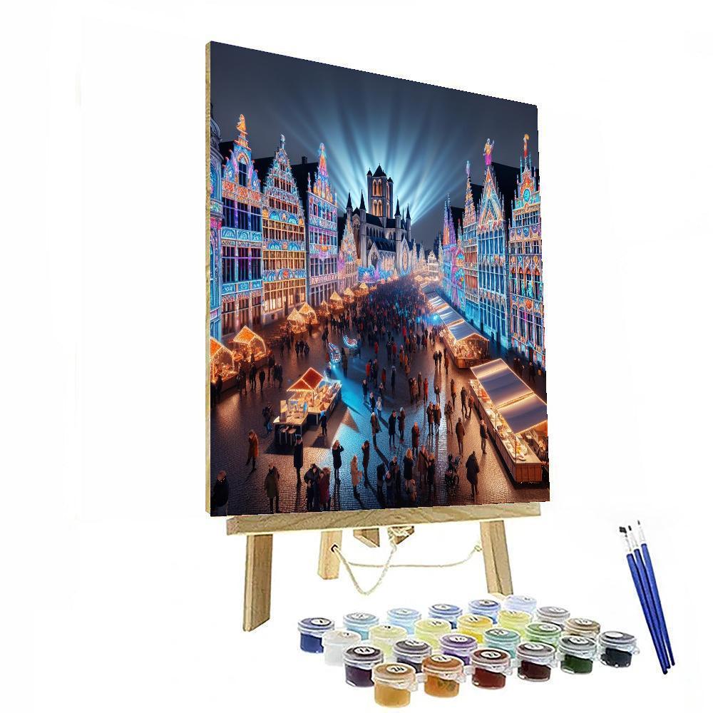 Light Festival - Belgium Paint By Numbers Kits