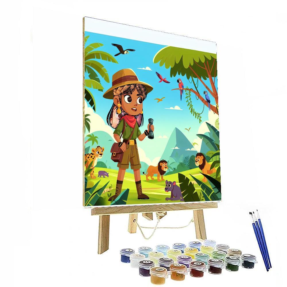 Eco Explorer Painting By Numbers Kit