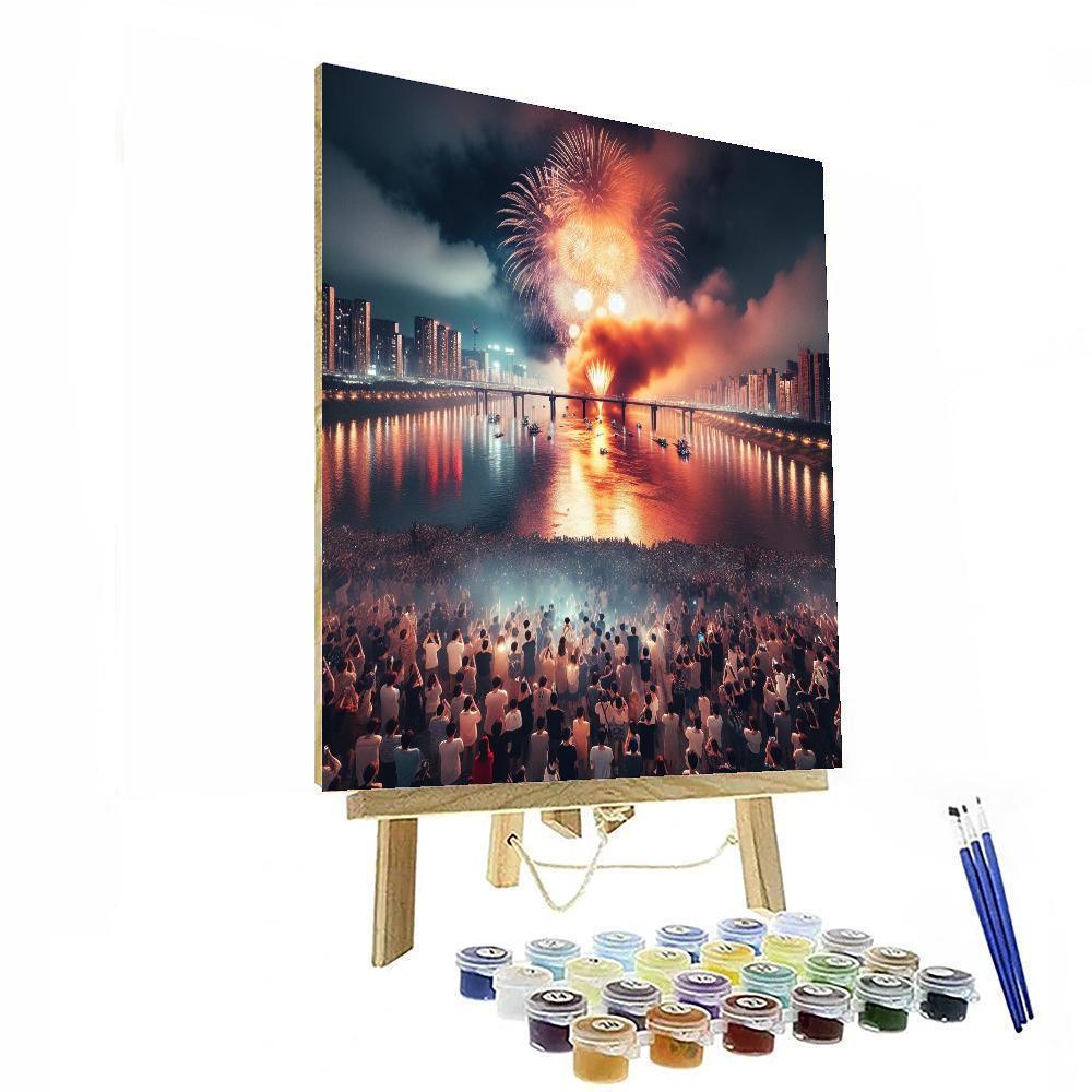 International Fireworks Festival - Seoul Paint By Numbers