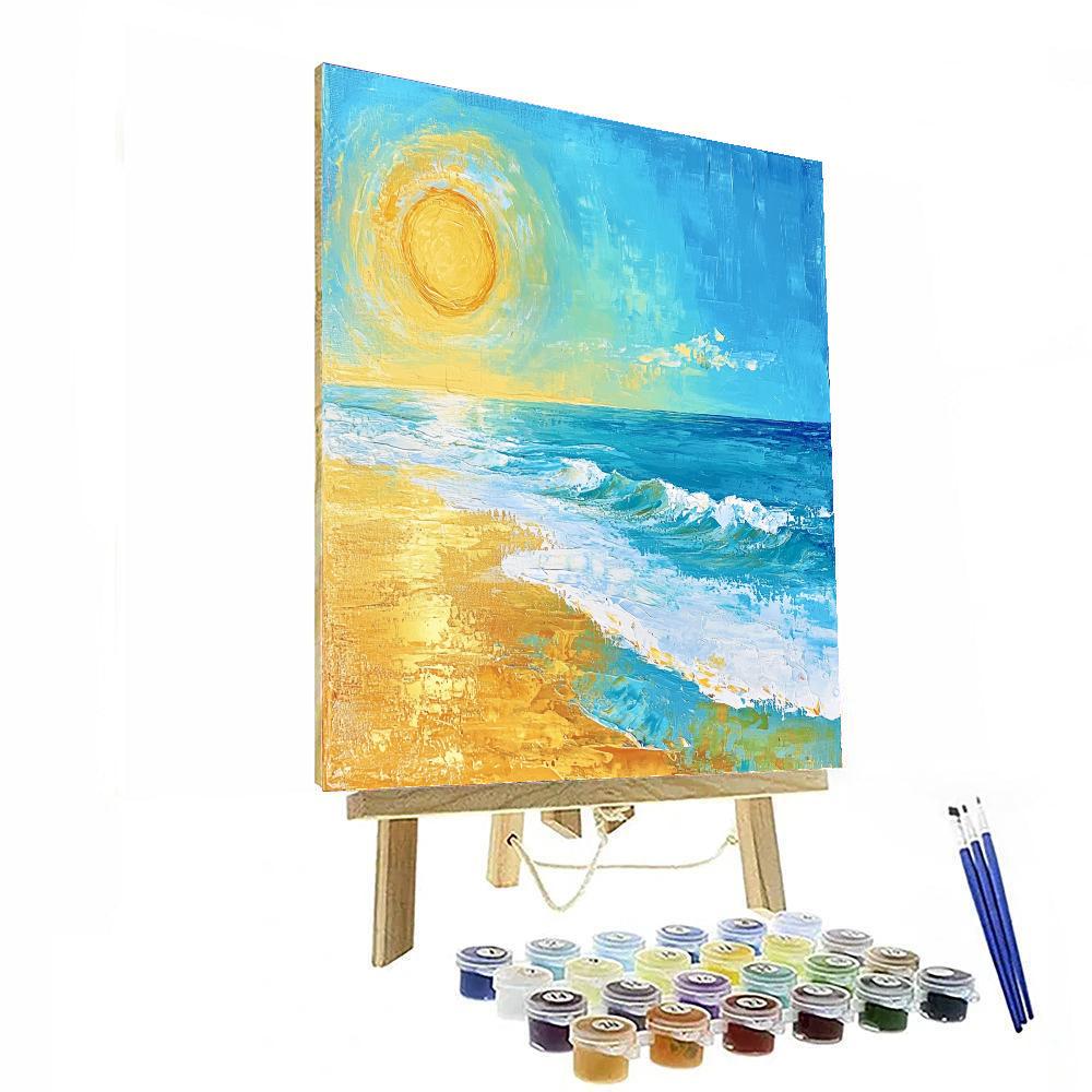 J.M.W. Turner Inspired Timeless Shores  Paint By Numbers Kits