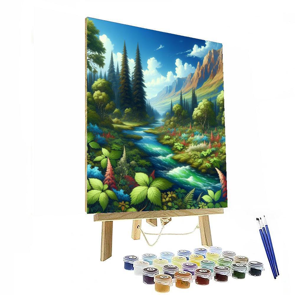 Exploration Of Nature Painting By Numbers Kit