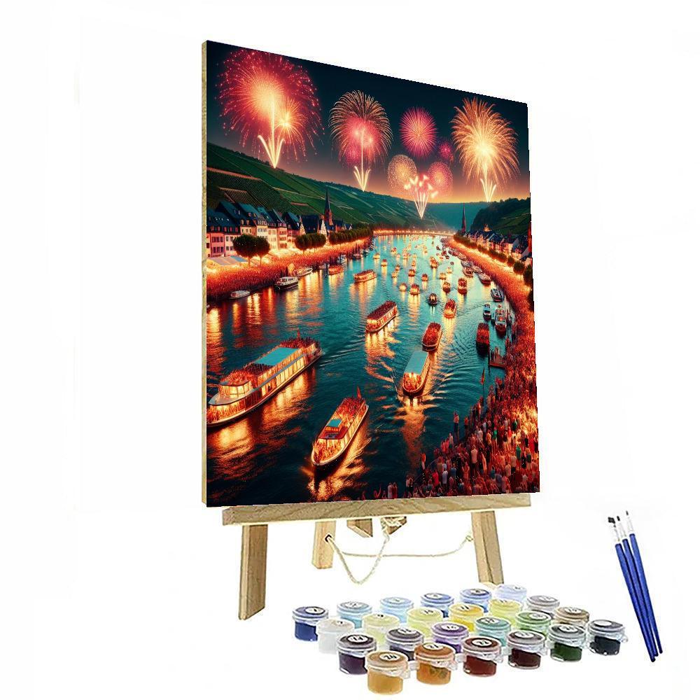 Rhein In Flammen - Germany Paint By Numbers