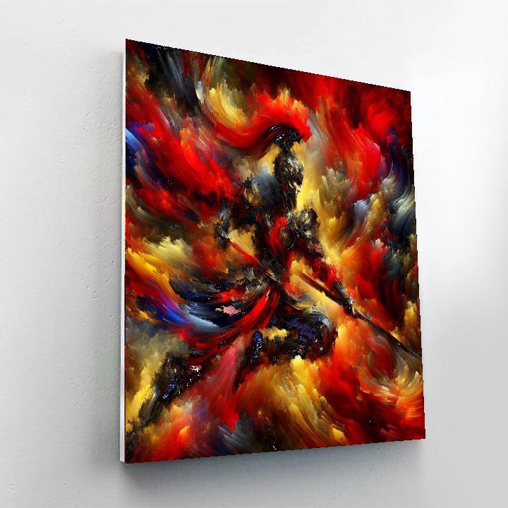 Mulan's Courageous Spirit Paint By Number