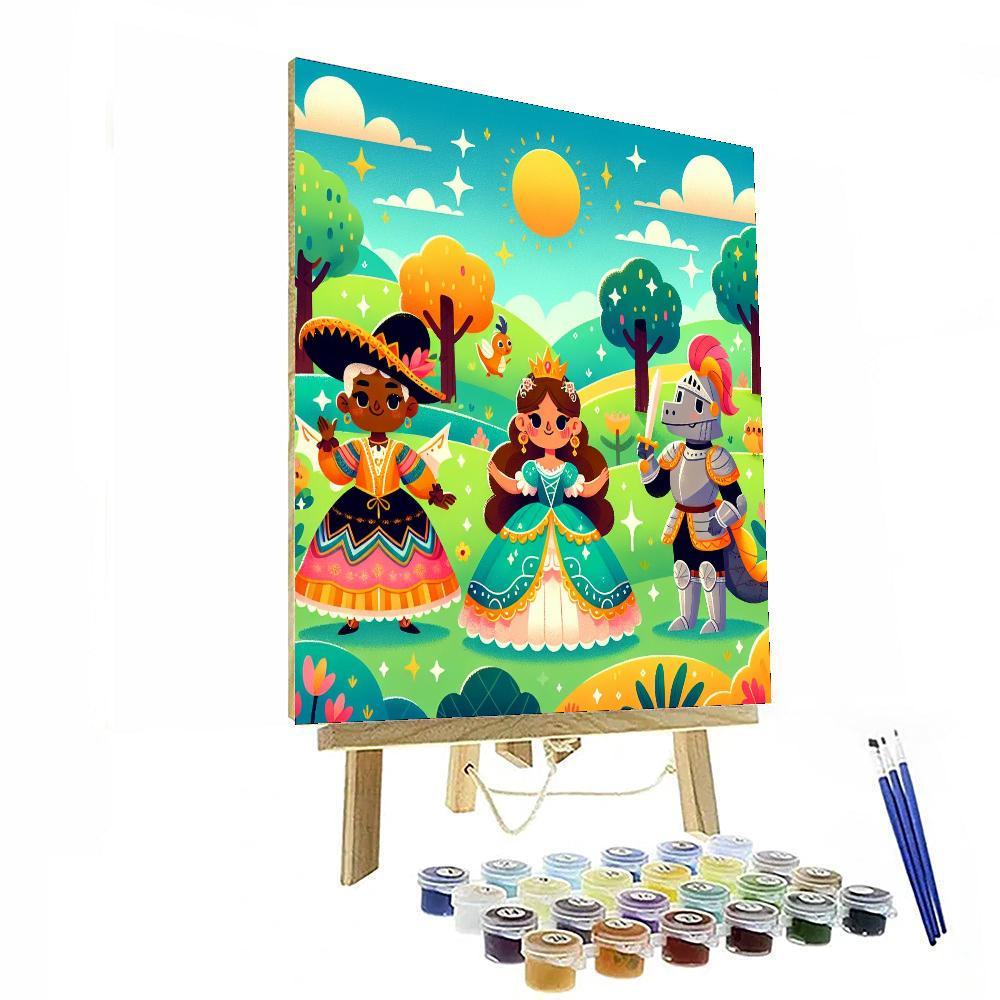 Adventure In Fairy Tale Land Paint By Number