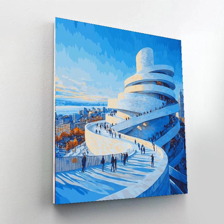The Guggenheim Museum DIY Paint By Numbers