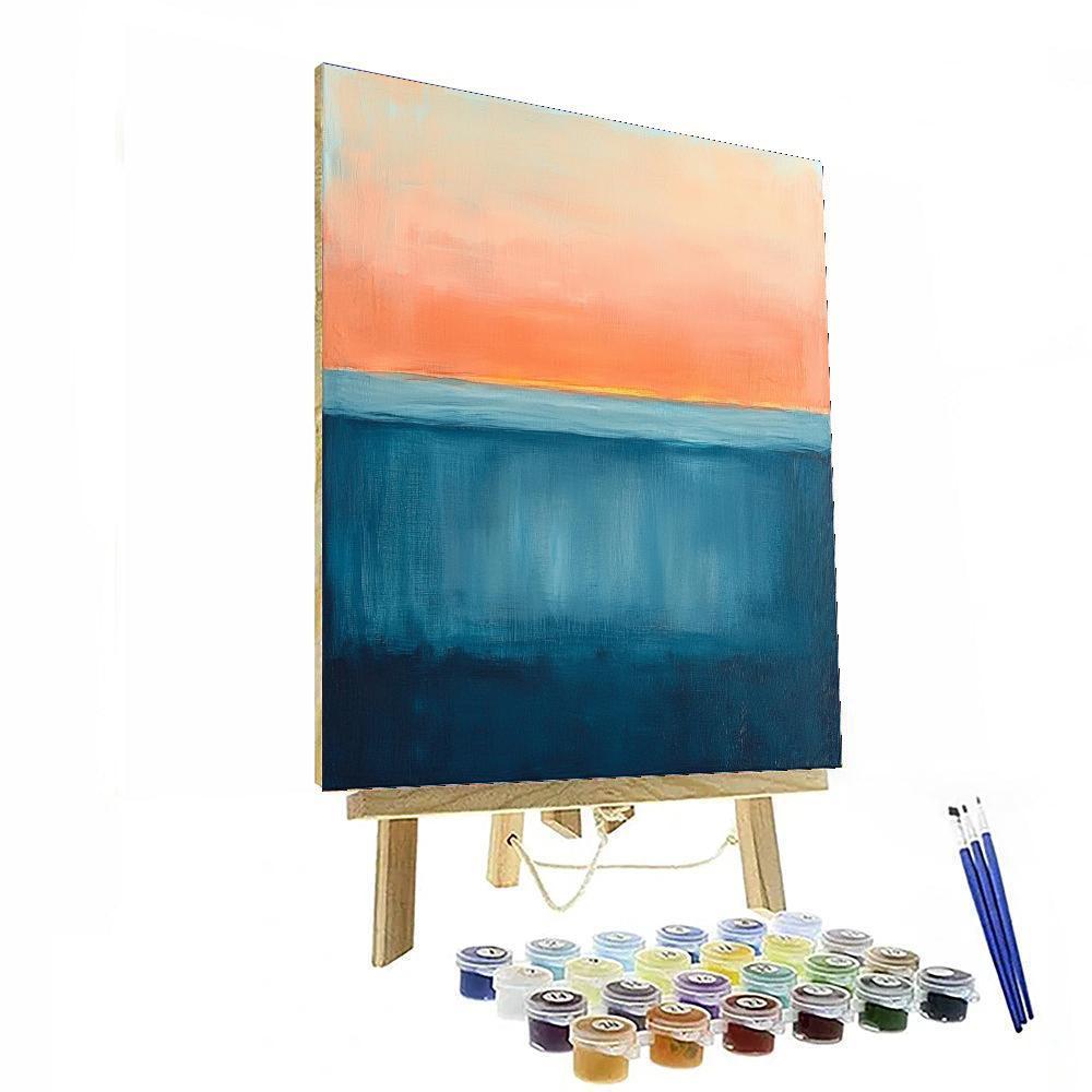 Mark Rothko Inspired Whispers Of The Dawn  Paint By Numbers