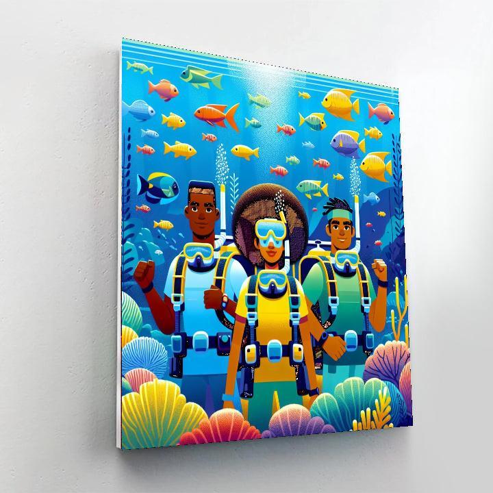 Ocean Explorer's Discovery Paint By Color