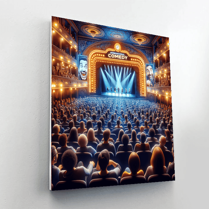 Melbourne International Comedy Festival Number Painting